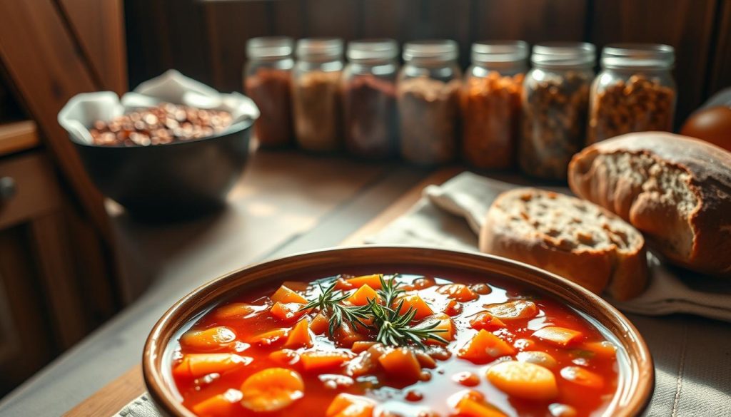Saisonale Linsensuppe Variationen